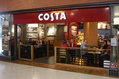 Costa Coffe West Swindon Shopping Centre