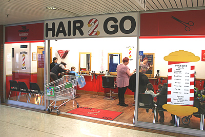 Hair 2 Go West Swindon Shopping Centre